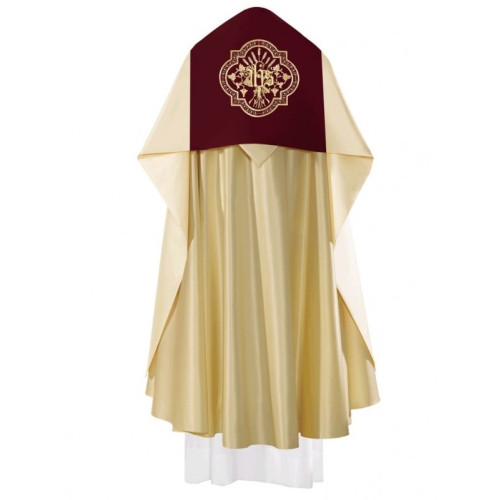 Bestickter liturgischer IHS-Schleier (18)