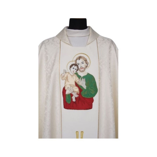 Messgewand gesticktes Bild - Heiliger Joseph