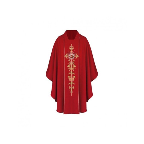 Gotisches Messgewand IHS - liturgische Farben (1)