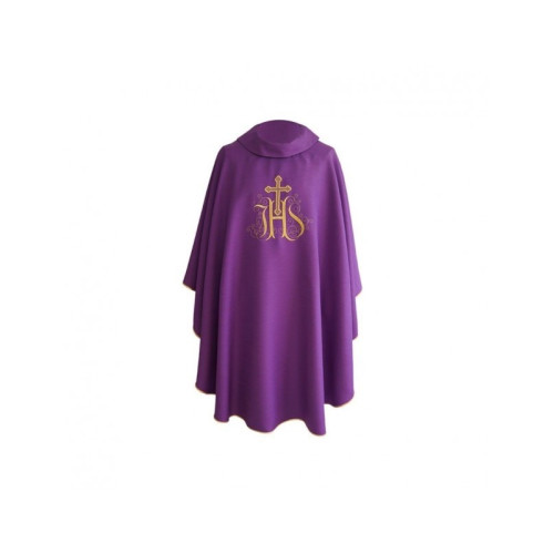 Gotisches Messgewand IHS- liturgische Farben (6)