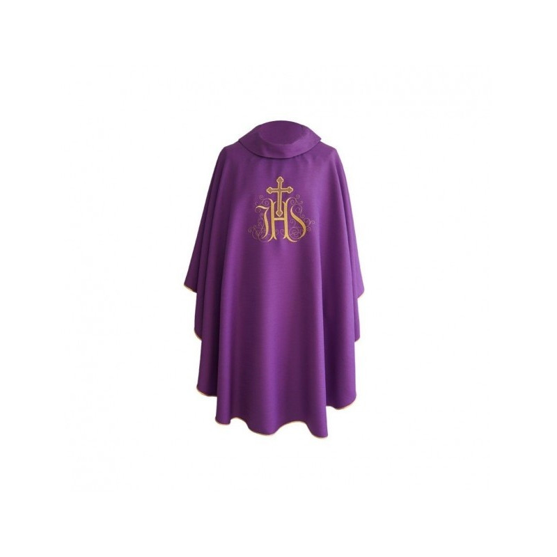 Gotisches Messgewand IHS- liturgische Farben (6)