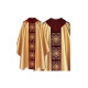 Messgewand gotischer Samt Gold, Honig (11)