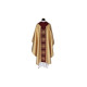 Messgewand gotischer Samt Gold, Honig (11)