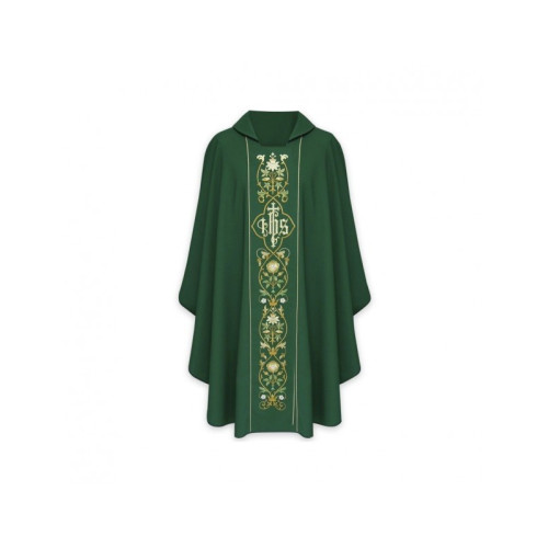 Gotisches IHS Messgewand - liturgische Farben (15)