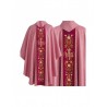 Gotisches Messgewand IHS-Jacquard - liturgische Farben (16)