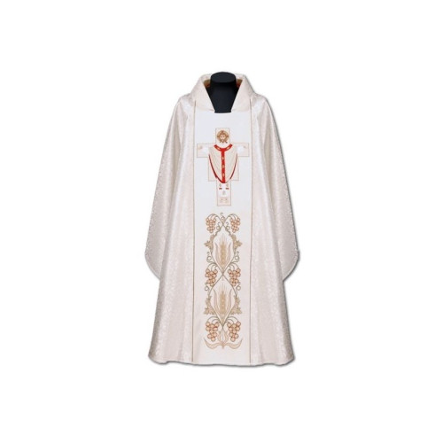 Kasel bestickt Christus der Hohepriester