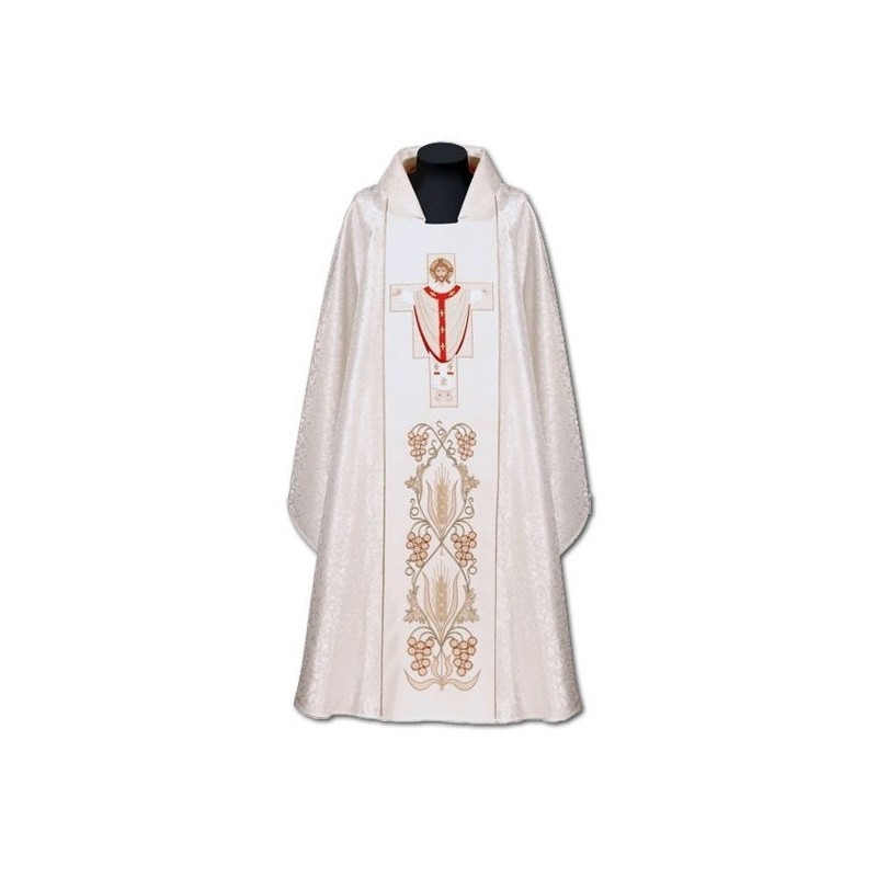 Kasel bestickt Christus der Hohepriester