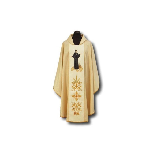 Gesticktes Messgewand der heiligen Faustina