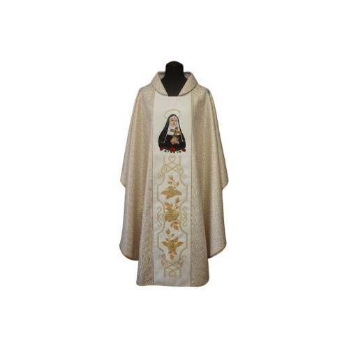 Gesticktes Messgewand St. Rita