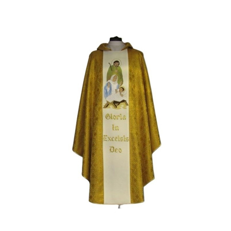 Goldbesticktes Messgewand - Weihnachten