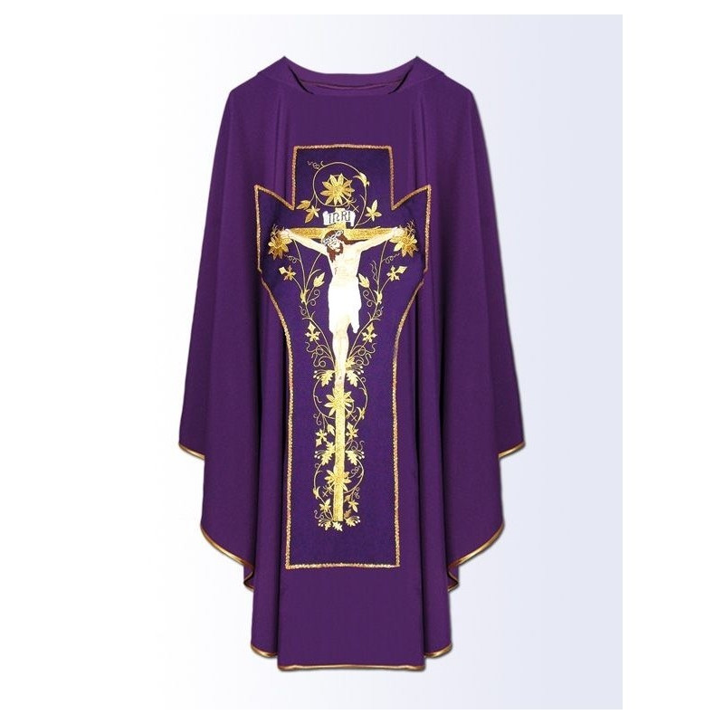 Messgewand - Jesus der Gekreuzigte - liturgische Farben (19)
