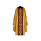Messgewand mit Rosette goldfarben - Samtgürtel (9)