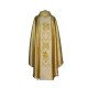 Messgewand mit dem Bildnis von Johannes Paul II. aus goldenem Material