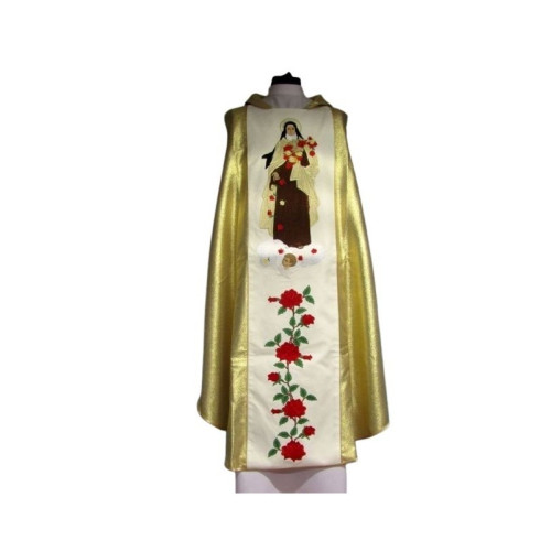 Gesticktes Messgewand - Heilige Teresa