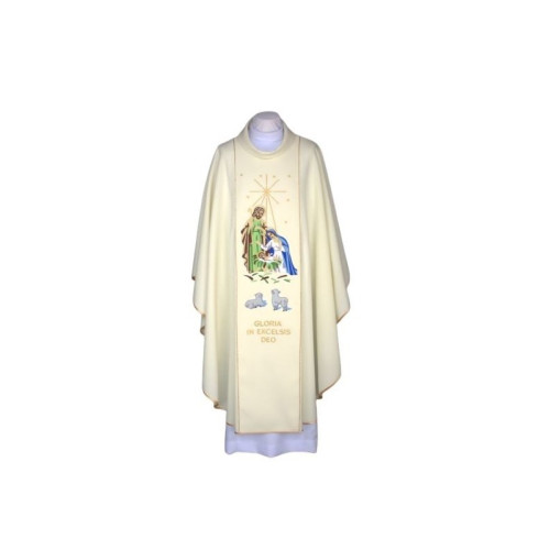 Weihnachtsmessgewand - gestickt (186)
