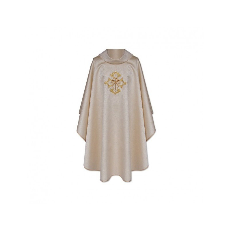 Gotisches Messgewand Alpha und Omega (22)