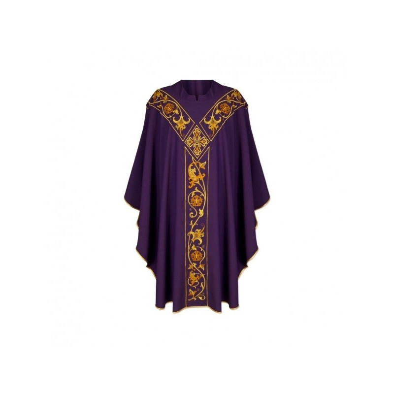 Halbgotisches Messgewand - liturgische Farben (39)