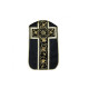 Römisches Messgewand IHS - liturgische Farben, Jacquard (35)