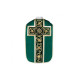Römisches Messgewand IHS - liturgische Farben, Jacquard (35)