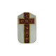 Römisches Messgewand IHS - liturgische Farben, Jacquard (35)