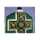 Römisches Messgewand IHS - liturgische Farben, Jacquard (35)