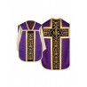 Römisches Messgewand IHS - liturgische Farben, Jacquard (37)