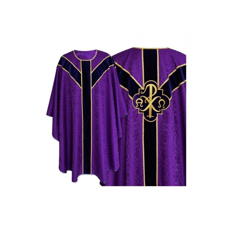 Halbgotisches Messgewand - Farbe violett (49)
