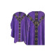 Lila Messgewand semi gotisch - Jacquard Stoff (59)