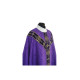 Lila Messgewand semi gotisch - Jacquard Stoff (59)