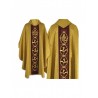 Goldbesticktes gotisches Messgewand - Brokatstoff (44)