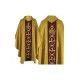 Goldbesticktes gotisches Messgewand - Brokatstoff (44)