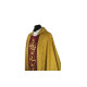Goldbesticktes gotisches Messgewand - Brokatstoff (44)