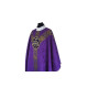 Messgewand semi gothic lila - Jacquard Stoff (65)
