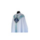 Marianisches Messgewand halbgotisch - Jacquard Stoff (68)