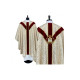 Gesticktes Ostergewand - Anwendung des Lammes Gottes