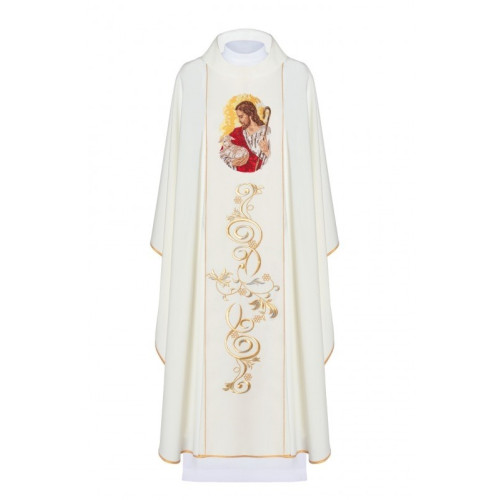 Messgewand mit dem Bild von Jesus Christus (H)