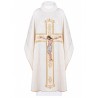 Gesticktes Messgewand Jesus am Kreuz - ecru (190)
