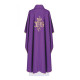 Gesticktes Messgewand mit IHS - liturgische Farben (41)