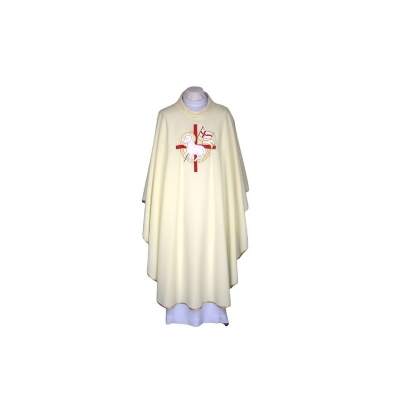 Gesticktes Messgewand Lamm Gottes (A5)