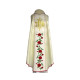 Gesticktes Messgewand Herz Jesu - Rosettenstoff