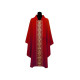 Messgewand aus Stretch, bestickter Gürtel, liturgische Farben (69)