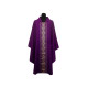 Messgewand aus Stretch, bestickter Gürtel, liturgische Farben (69)