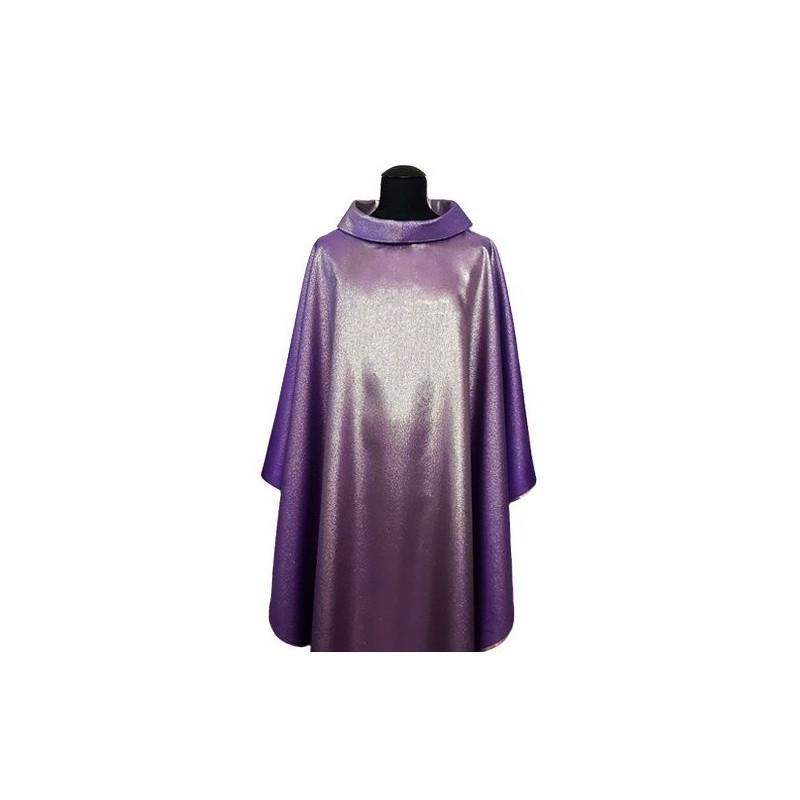 Messgewand einfarbig violett, glänzend (8)