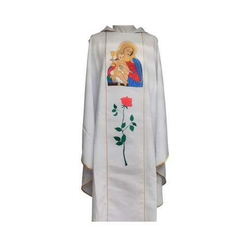Gesticktes Messgewand - Königin des Kostbarsten Blutes Jesu