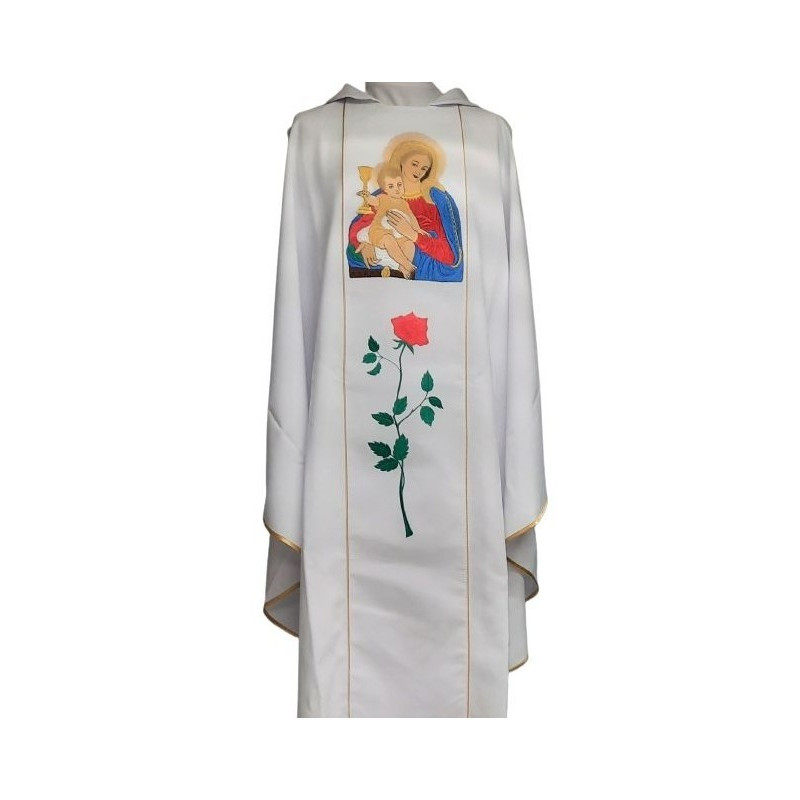 Gesticktes Messgewand - Königin des Kostbarsten Blutes Jesu