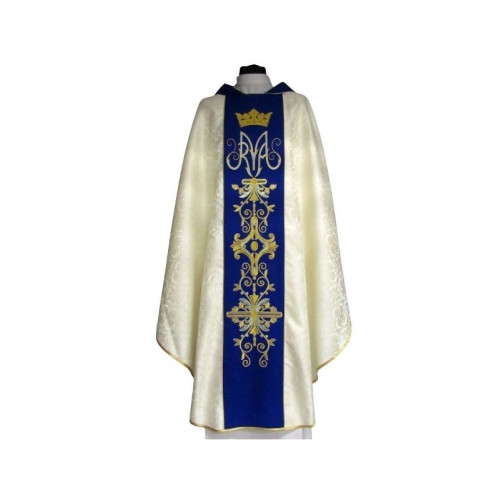 Marianisches Messgewand gestickt - Rosette (22)