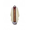 Messgewand ecru gestickt - Kreuz, Ornament (19)