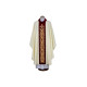 Messgewand ecru gestickt - Kreuz, Ornament (19)