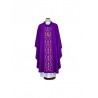 Gesticktes violettes Messgewand - IHS (20)