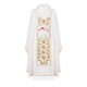Gesticktes Messgewand mit dem Motiv des Lammes - Agnus Dei